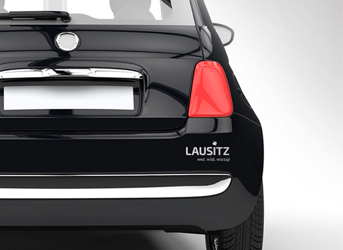 Kreative Lausitz - Lausitz-Logo - Aufkleber aufkleber1