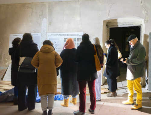 Winterliches tak_a_tak im Kutscherhaus